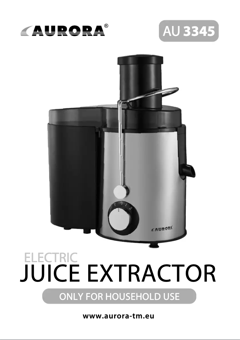 Page n°1 - Manuel utilisateur Aurora AU 3345