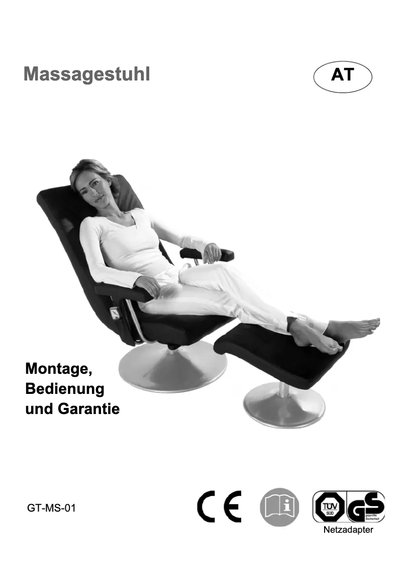 Image de la première page du manuel de l'appareil GT-MS-01