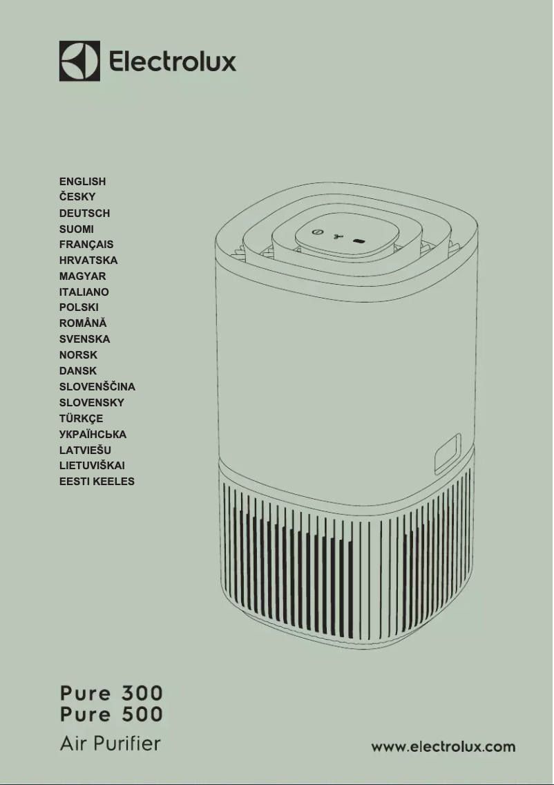 Page 1 de la notice Manuel utilisateur Electrolux EPO50351BG