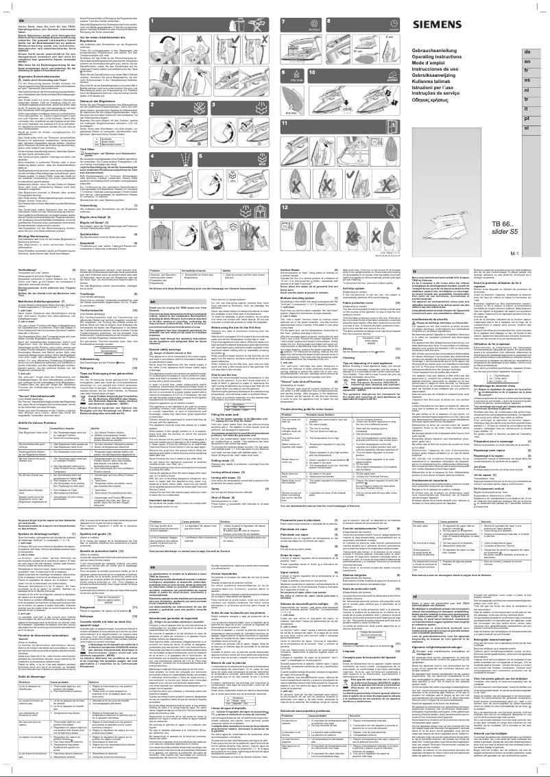 Page 1 de la notice Manuel utilisateur Siemens KD28VV00IE