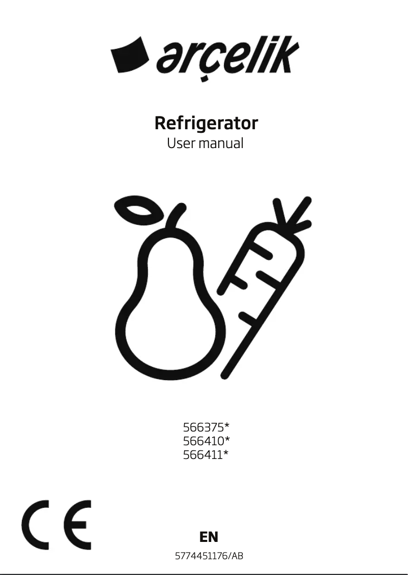 Page n°1 - Manuel utilisateur Arçelik 566375 ES