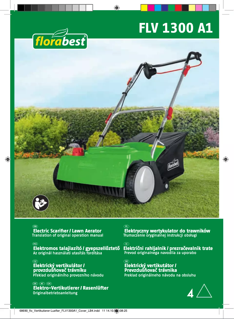 Page 1 de la notice Manuel utilisateur Florabest FLV 1300 A1