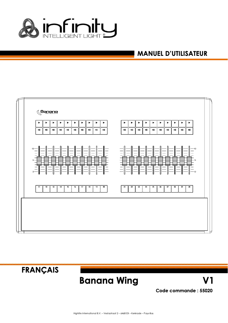 Image de la première page du manuel de l'appareil Banana Wing