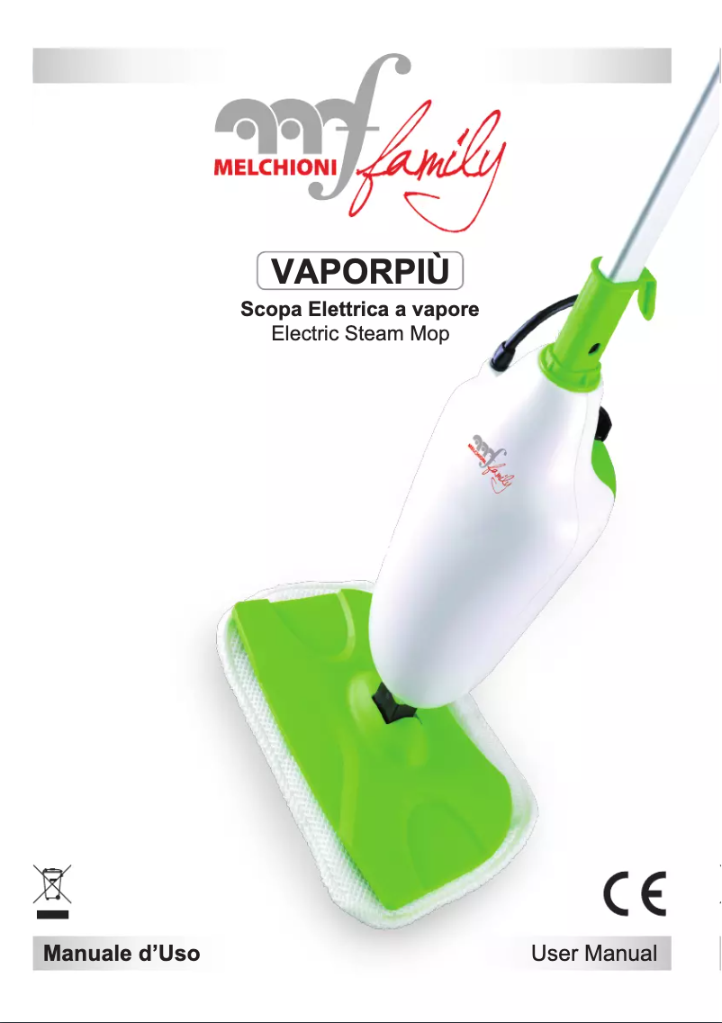 Página 1 del manual Manual de usuario Melchioni Vaporpiu