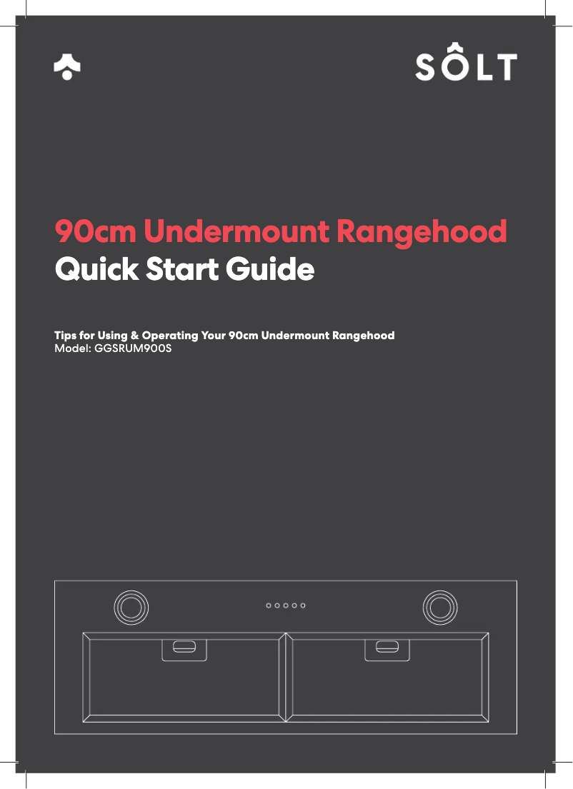 Page 1 de la notice Guide de démarrage rapide Sôlt GGSRUM900S