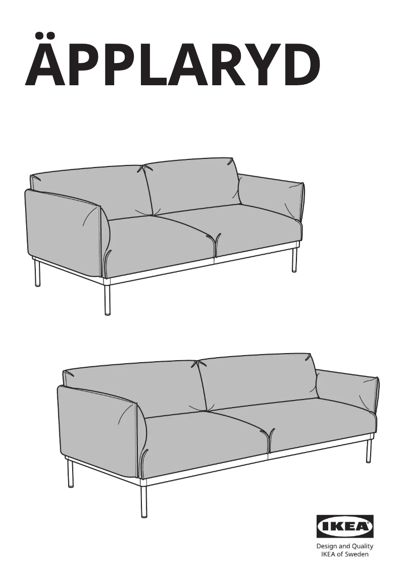 Image de la première page du manuel de l'appareil ÄPPLARYD 505.750.76