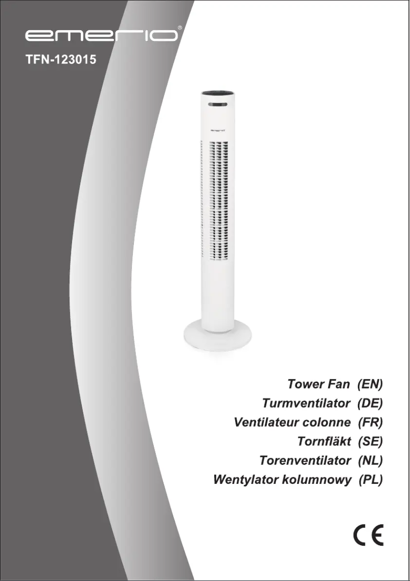Page n°1 - Manuel utilisateur Emerio TFN-123015