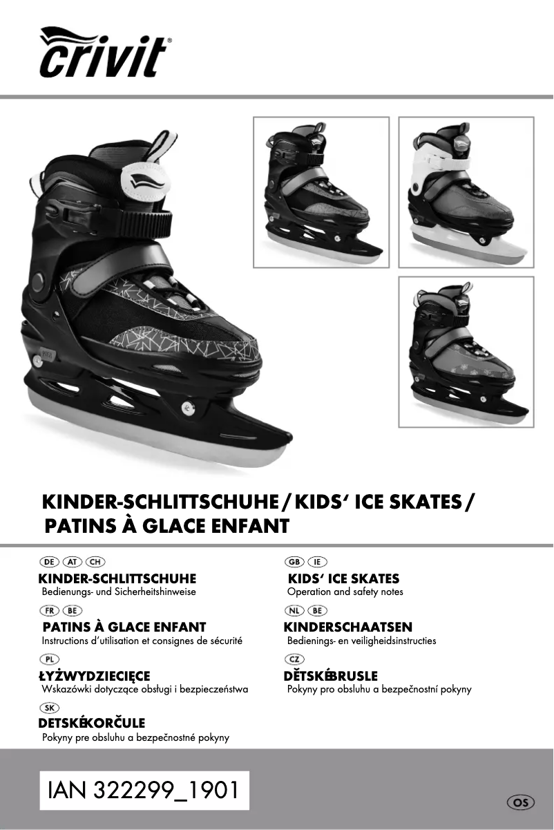 Page n°1 - Manuel utilisateur Crivit IAN 322299