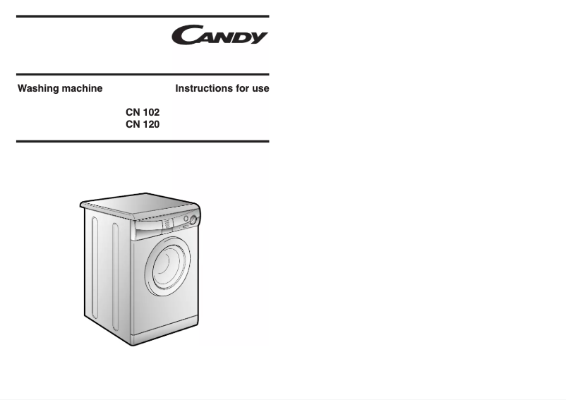 Image de la première page du manuel de l'appareil LB CN 120 T UK