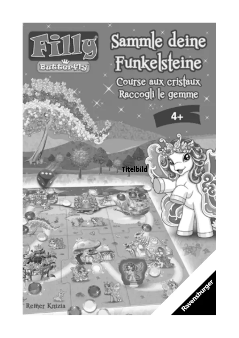 Page n°1 - Manuel utilisateur Ravensburger Filly Butterfly Sammle deine Funkelsteine