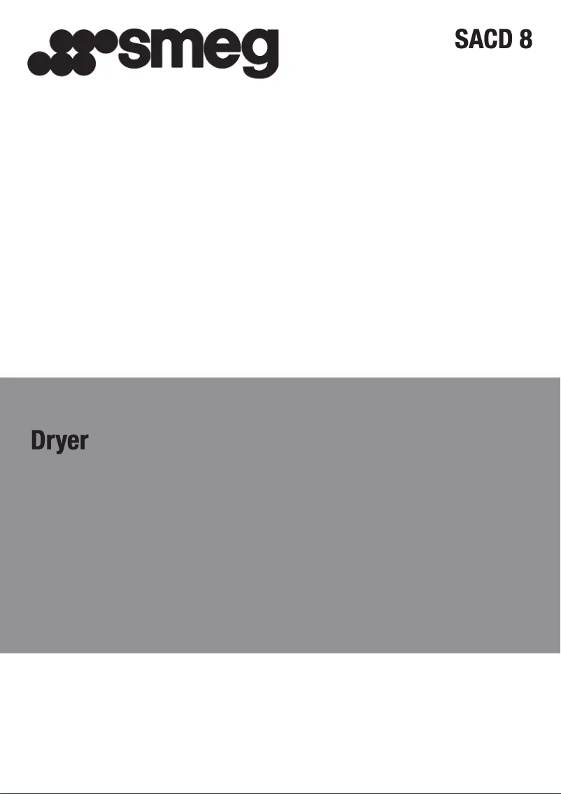 Page 1 de la notice Manuel utilisateur Smeg SACD8