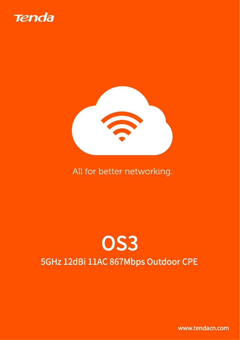 Page n°1 - Fiche technique Tenda OS3