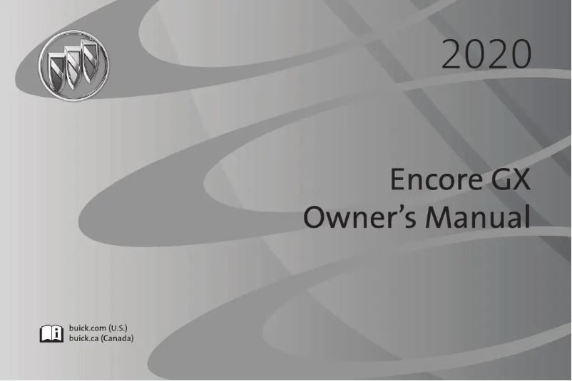 Page 1 de la notice Manuel utilisateur Buick Encore GX (2024)