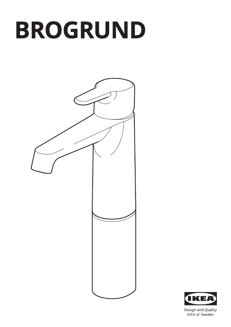 Image de la première page du manuel de l'appareil BROGRUND 205.320.88