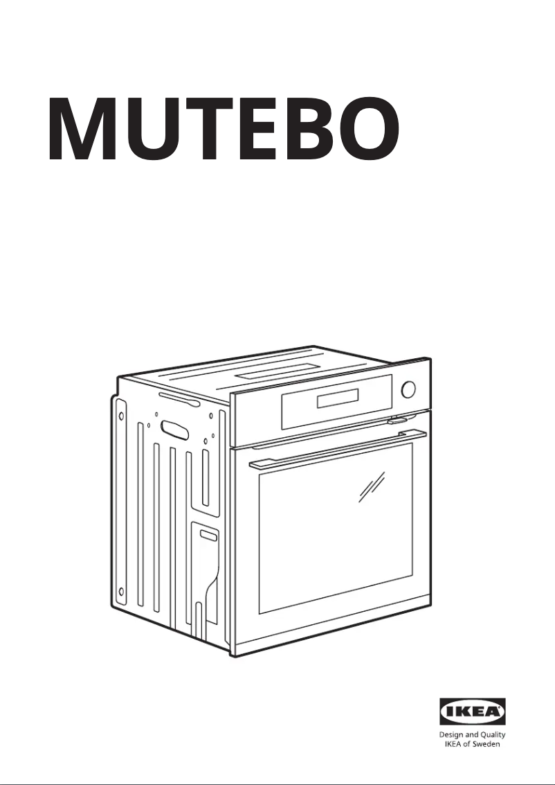 Page 1 de la notice Manuel utilisateur Ikea MUTEBO 505.570.39