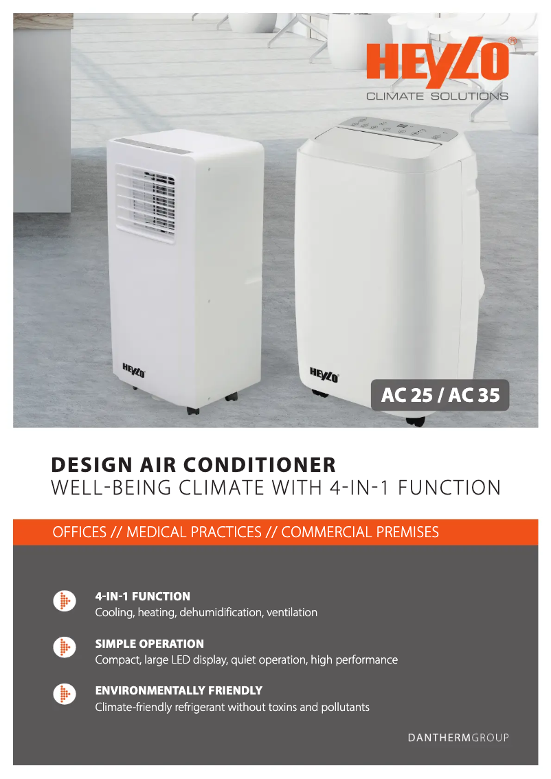 Page n°1 - Brochure Heylo AC 35