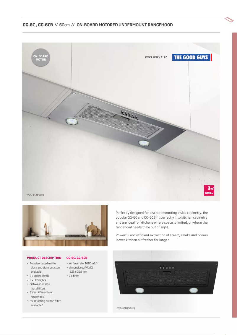 Image de la première page du manuel de l'appareil GG-6C