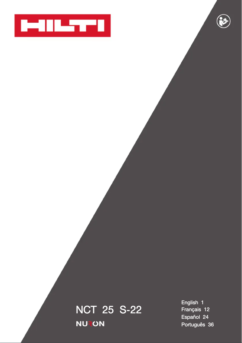 Image de la première page du manuel de l'appareil NCT 25 S-22