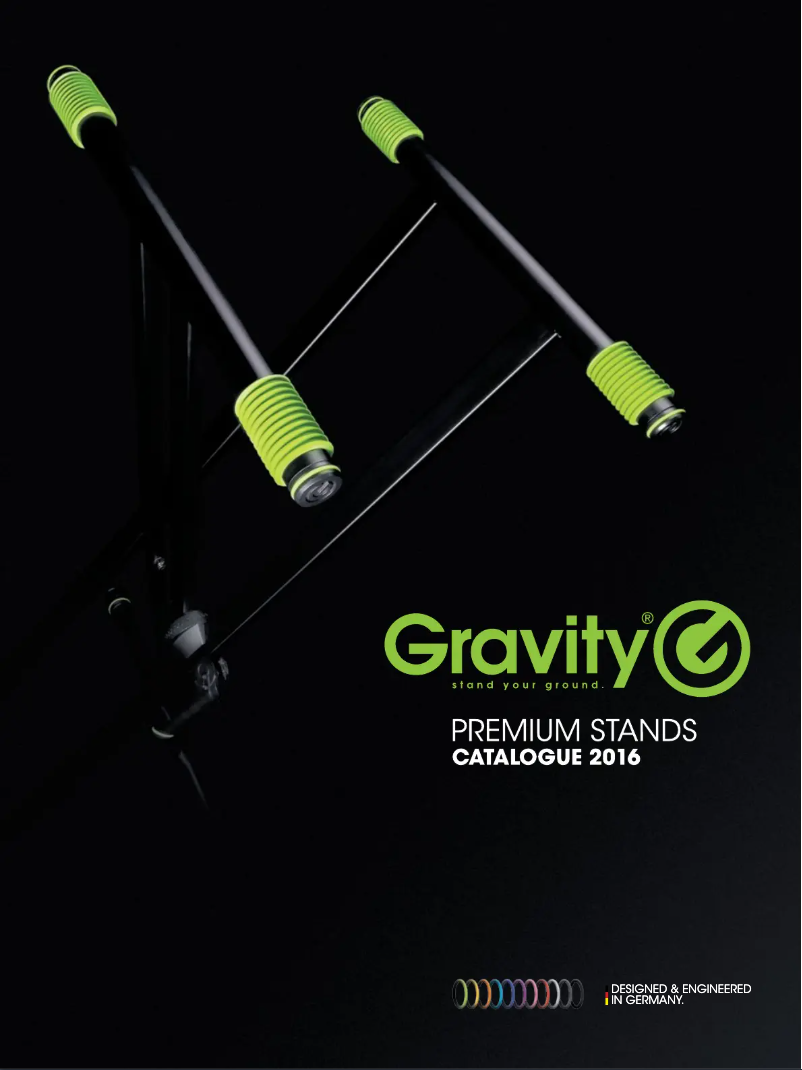 Page 1 de la notice Manuel utilisateur Gravity GMAGOOSEL