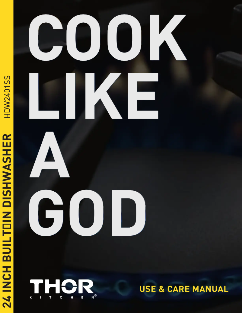 Image de la première page du manuel de l'appareil HDW 2401 SS