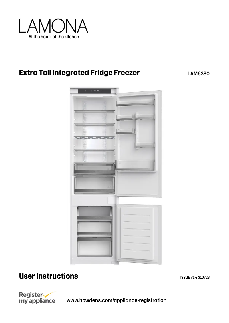 Page 1 de la notice Manuel utilisateur Lamona LAM6380