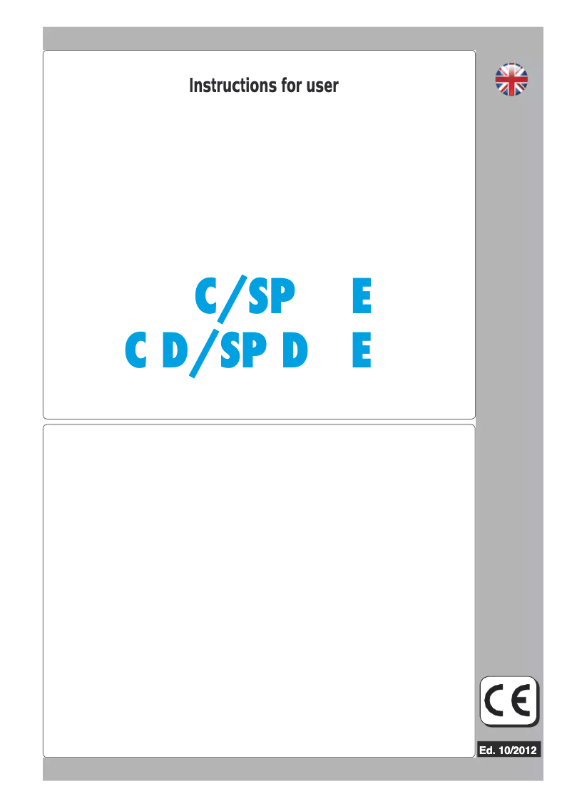 Page 1 de la notice Manuel utilisateur Hoonved C6DE