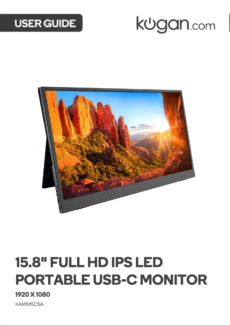 Page 1 de la notice Manuel utilisateur Kogan KAMN15CSA