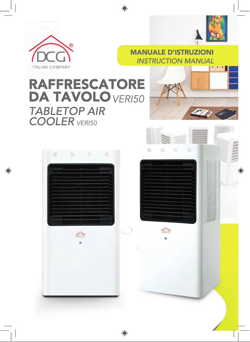Page n°1 - Manuel utilisateur DCG VERI50