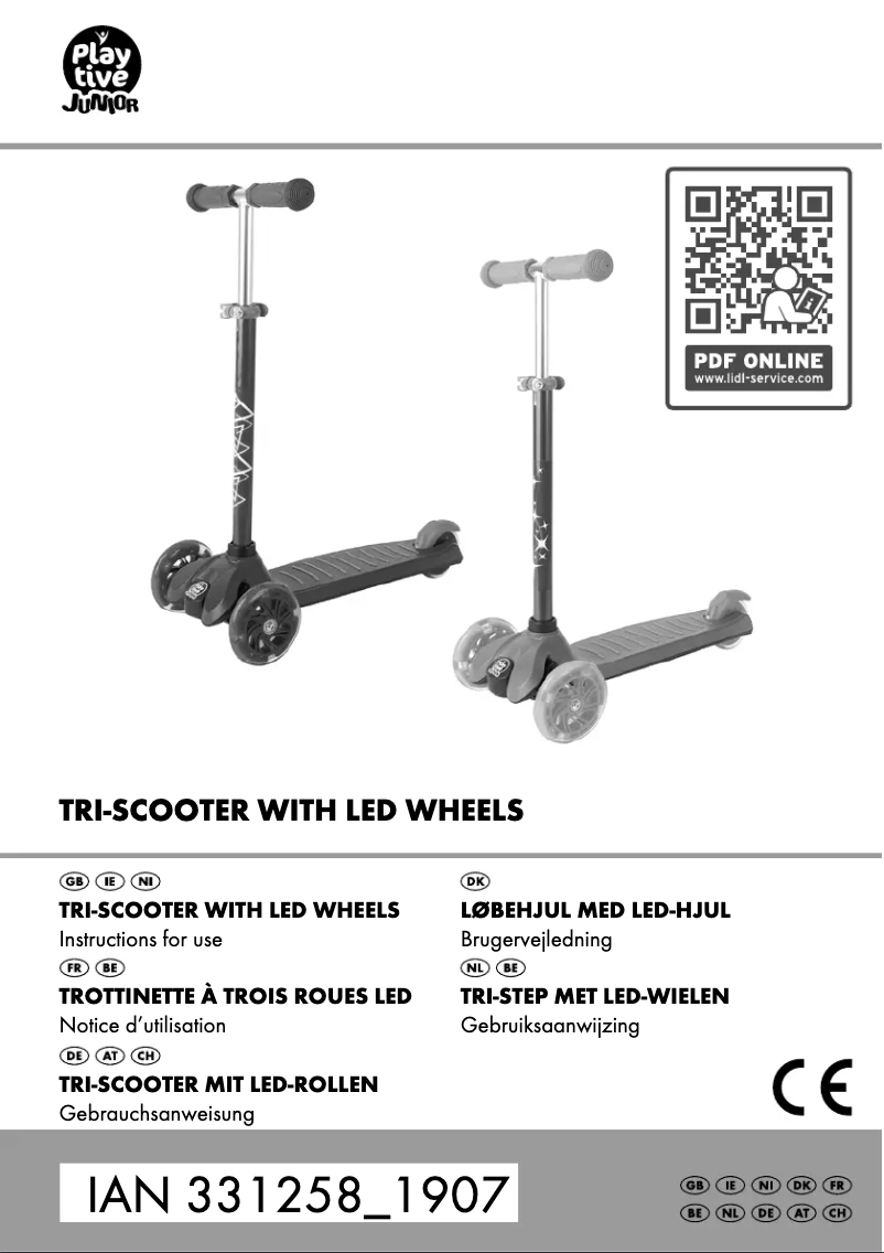 Imagen de la primera página del manual del dispositivo IAN 331258