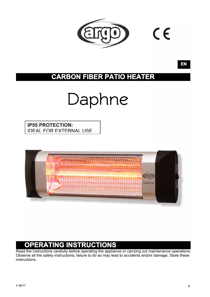 Page 1 de la notice Manuel utilisateur ARGO Daphne