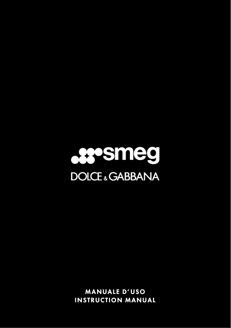 Page 1 de la notice Manuel utilisateur Smeg KT90DGME