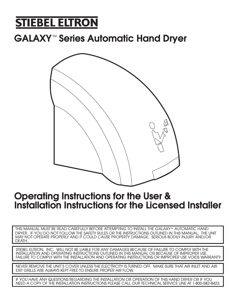 Página 1 del manual Manual de usuario Stiebel Eltron Galaxy M