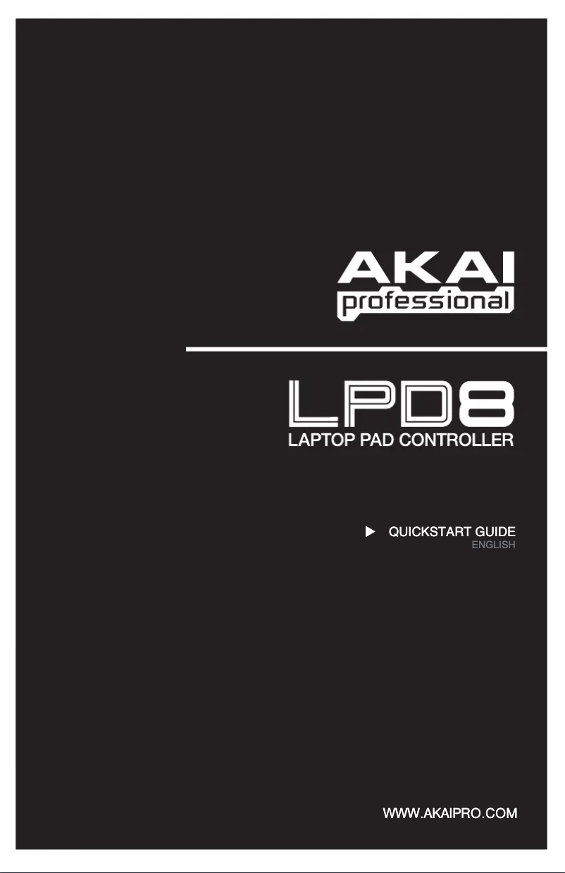 Page n°1 - Mode d'emploi AKAI APC40