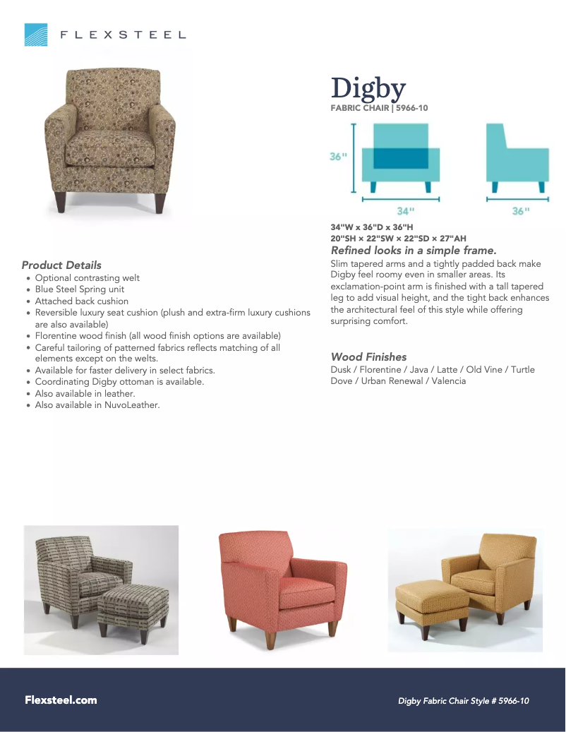 Image de la première page du manuel de l'appareil Digby 5966-10