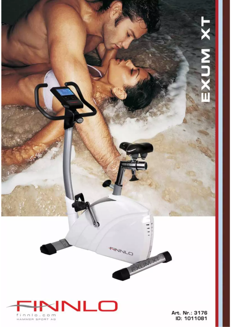 Image de la première page du manuel de l'appareil Exum XT Snow 3176