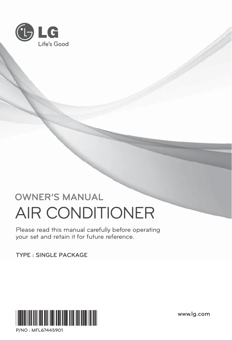 Page 1 de la notice Manuel utilisateur LG LK-C2108C02