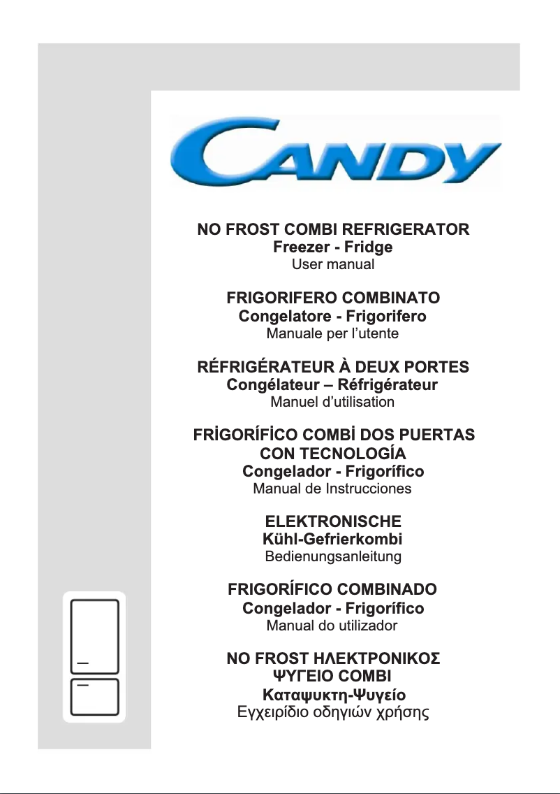 Page 1 de la notice Manuel utilisateur Candy CVS 6184X