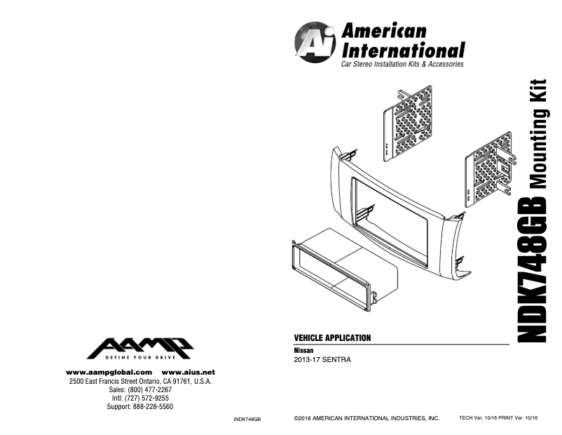 Page 1 de la notice Manuel utilisateur PAC NDK748GB