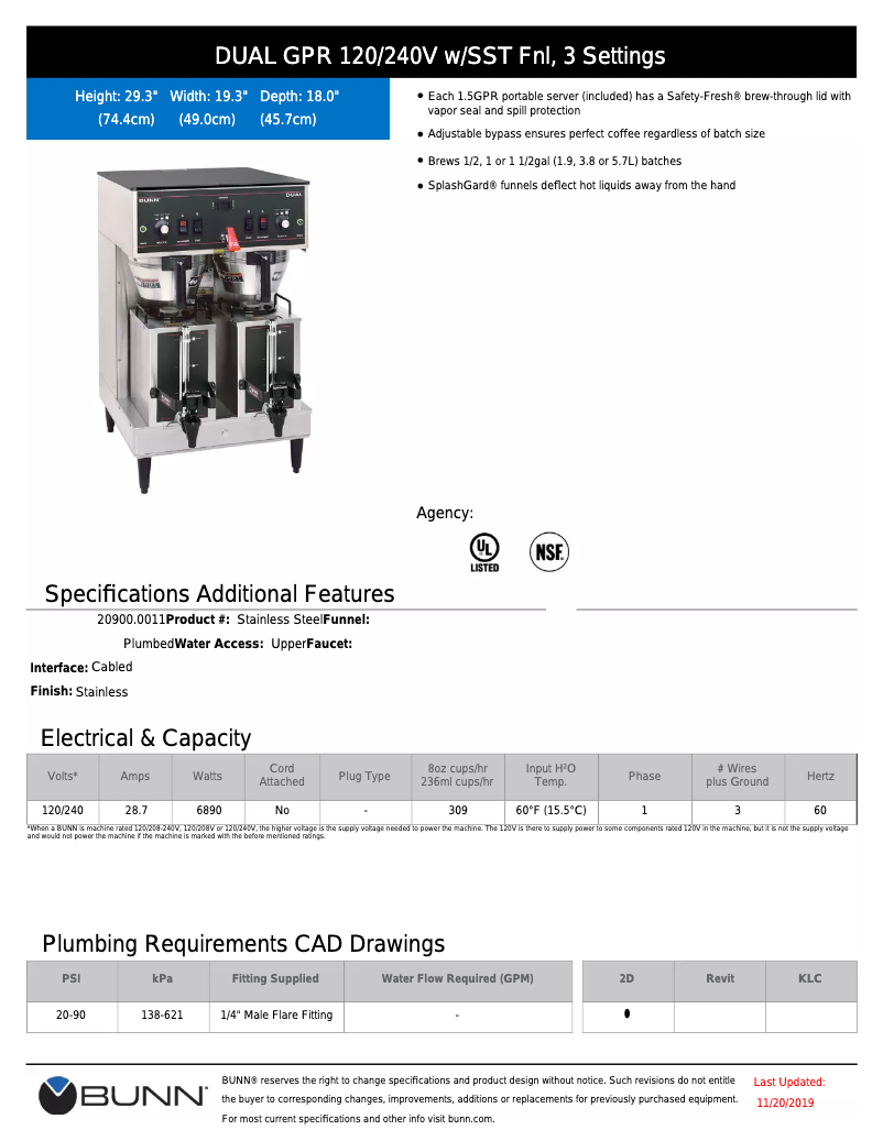 Image de la première page du manuel de l'appareil Dual