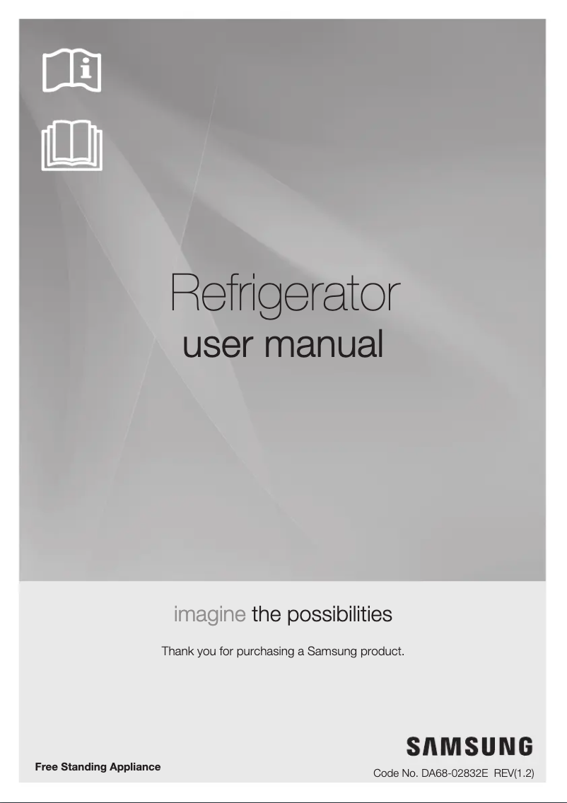 Image de la première page du manuel de l'appareil RT462AJL