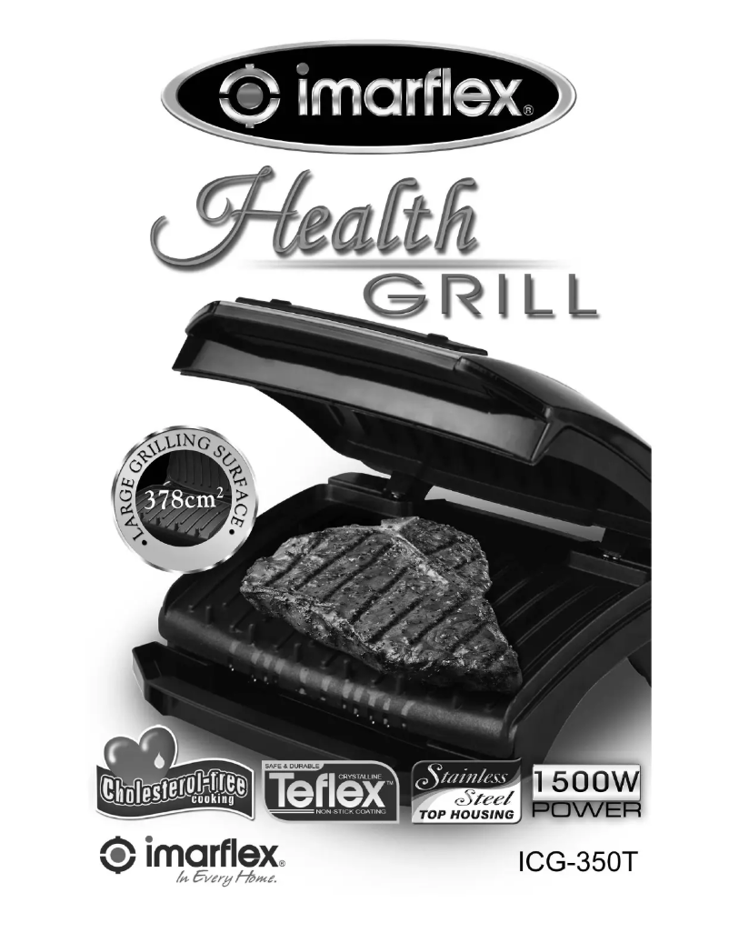 Page 1 de la notice Manuel utilisateur Imarflex ICG-350T