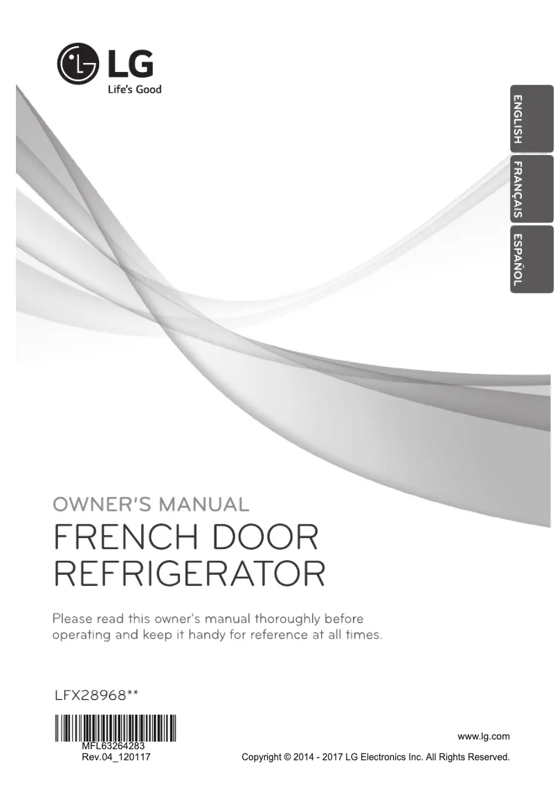 Image de la première page du manuel de l'appareil LFX28968SB