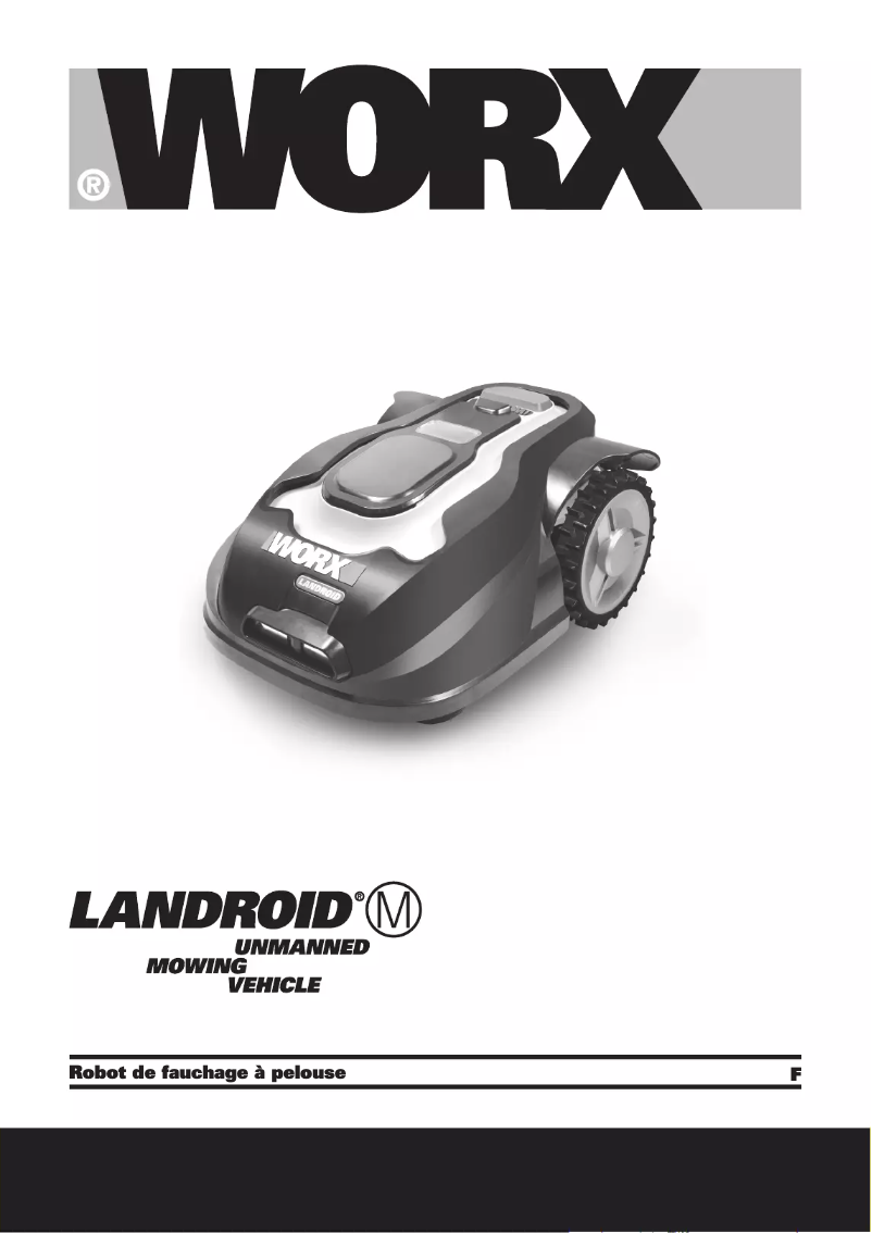 Page 1 de la notice Manuel utilisateur Worx Landroid M WR113Mi