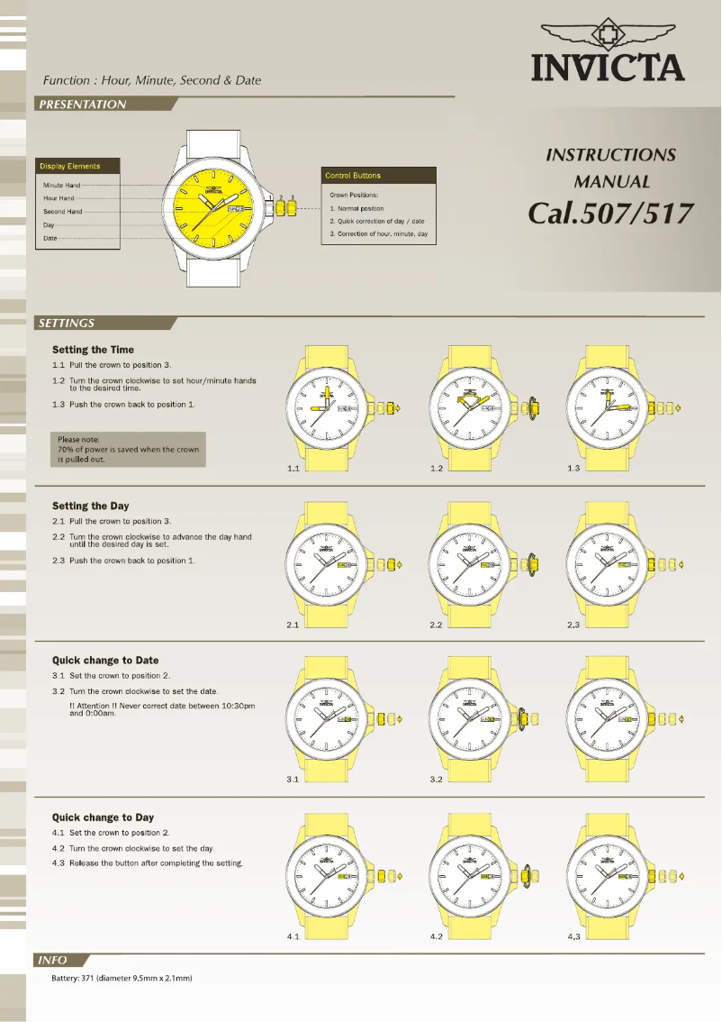 Image de la première page du manuel de l'appareil Pro Diver 28649