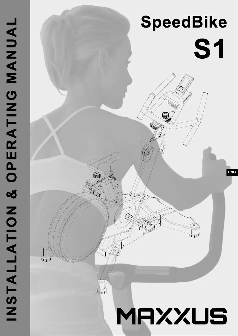 Page n°1 - Manuel utilisateur Maxxus Speedbike S1