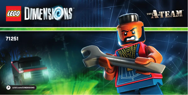 Page n°1 - Manuel utilisateur Lego Dimensions 71251