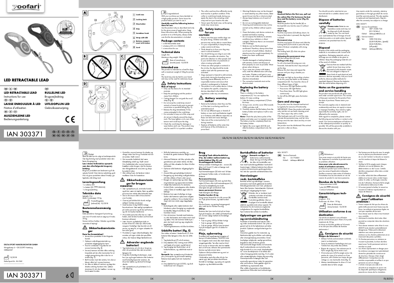 Página 1 del manual Manual de usuario Zoofari IAN 303371