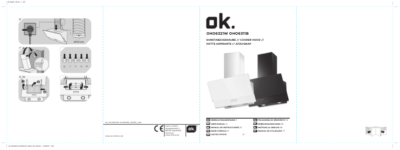 Page n°1 - Manuel utilisateur OK OHO6321W