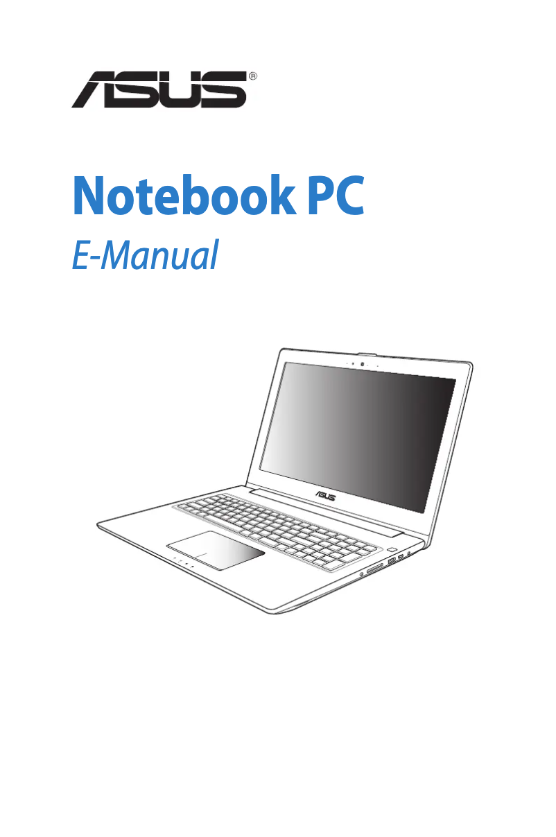 Page n°1 - Manuel utilisateur Asus ZenBook Prime UX51VZ