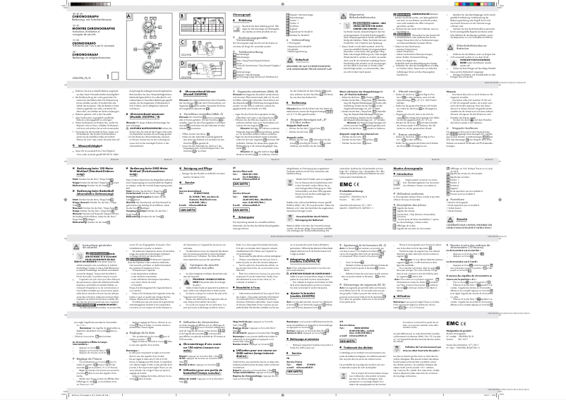 Page 1 de la notice Manuel utilisateur Auriol Z30299A